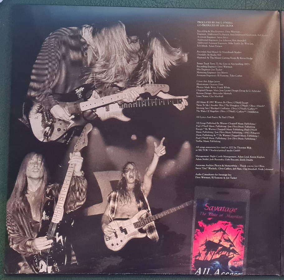 Savatage – The Wake Of Magellan (2LP orange)